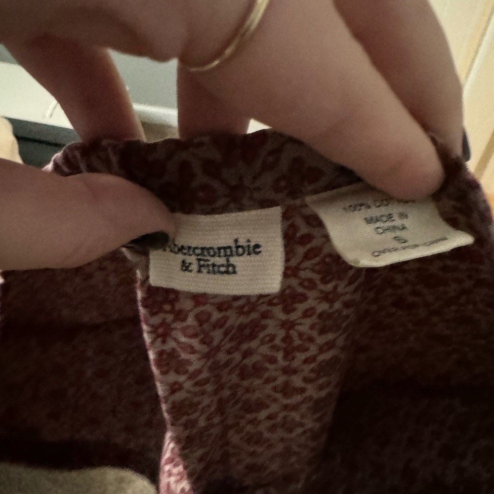 Vintage 90s Abercrombie midi drawstring skirt
